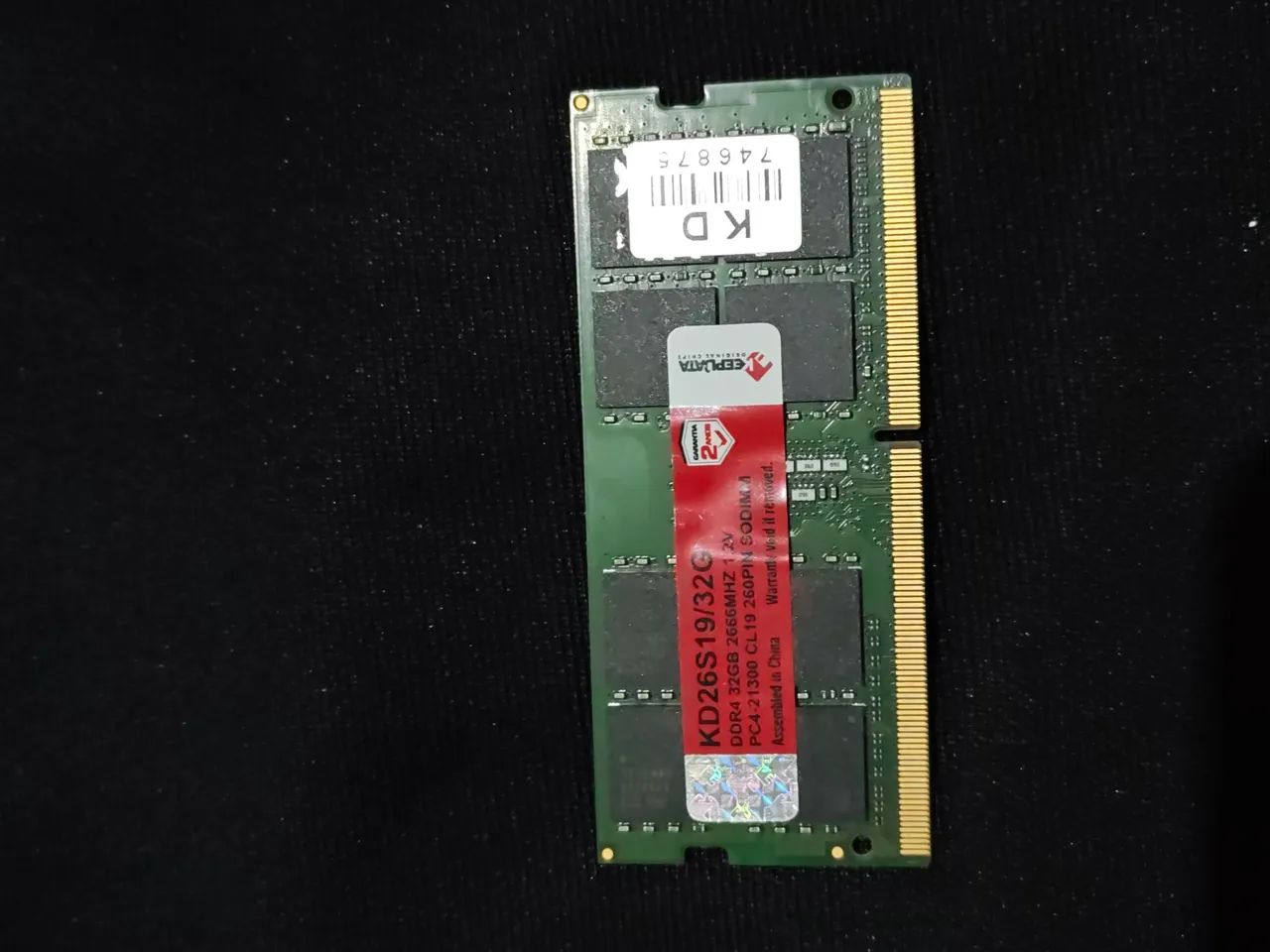 Memória DDR4 32GB Notebook  - Foto 2