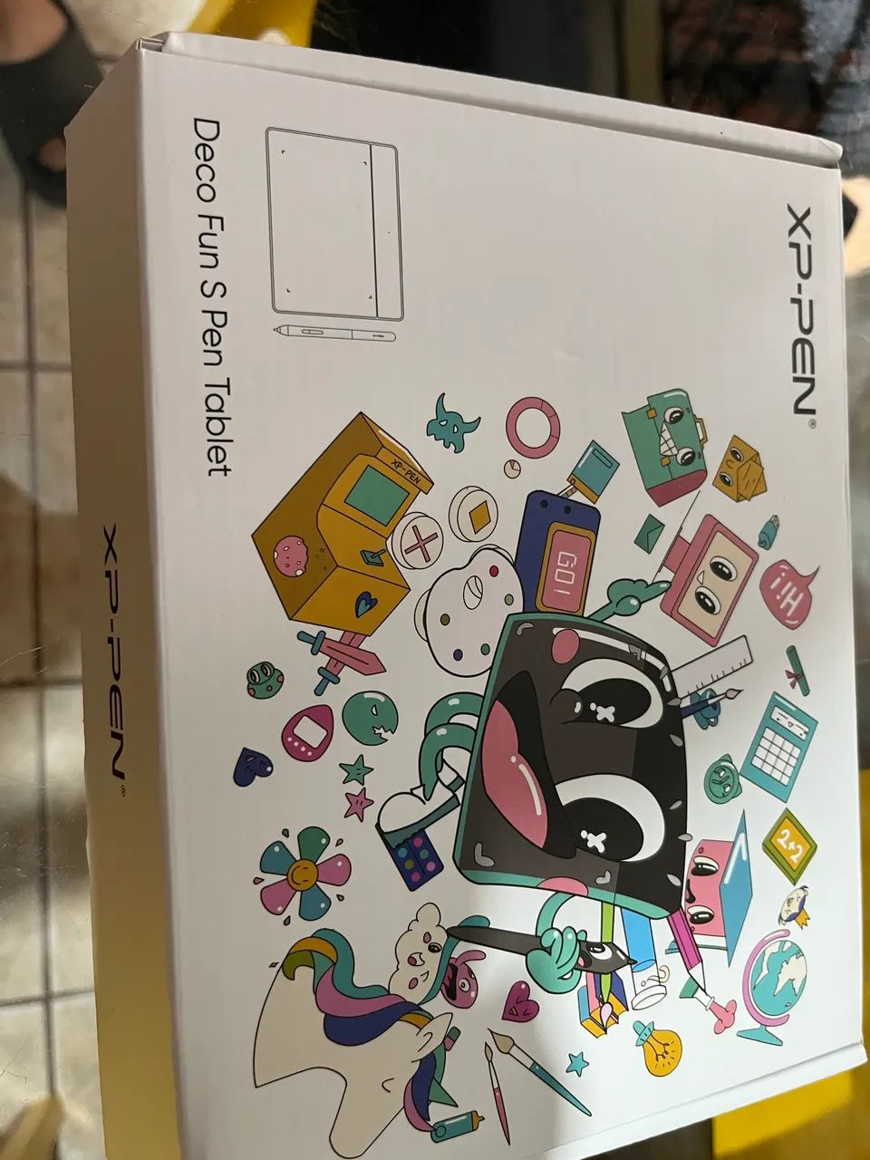 XP-Pen Deco Fun S Nova - Nunca Usada - Com Caixa - Foto 2