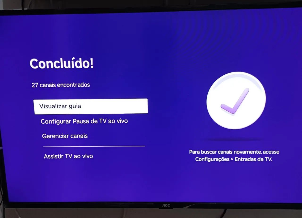 Smart tv 43 polegadas com sistema operacional Roku  - Foto 2