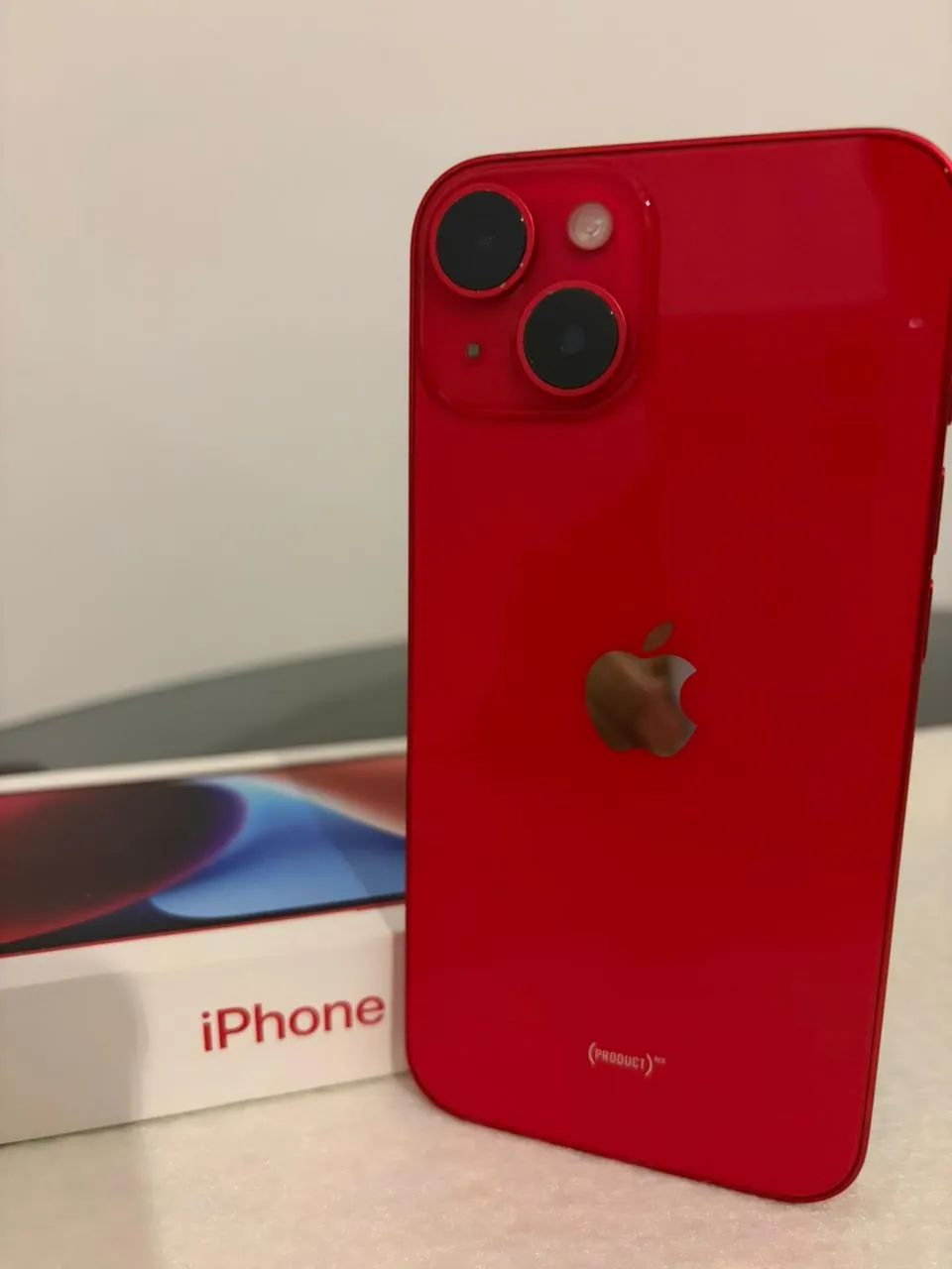 iPhone 14 128GB (PRODUCT)RED Vermelho Original + Caixa + NF + 83