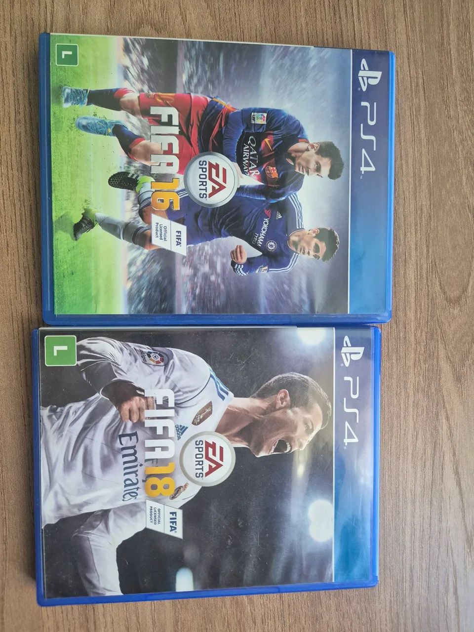 Fifa 16 e Fifa 18 PS4