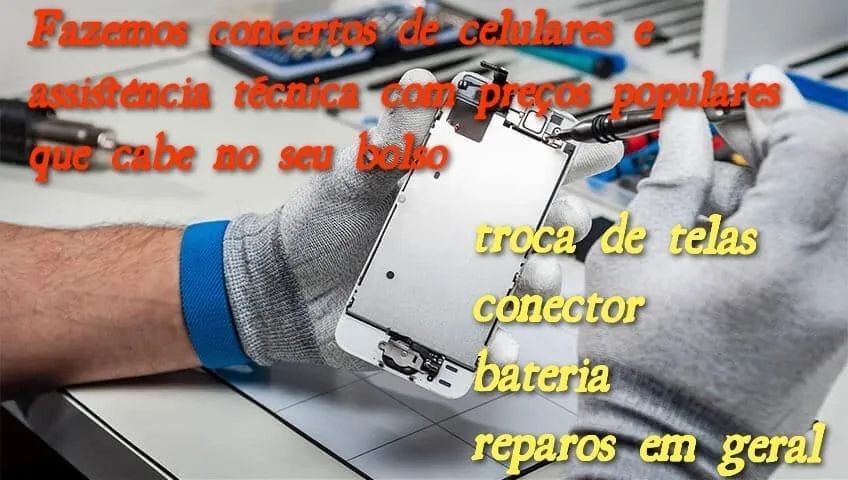 concerto de celular a preço promocionais