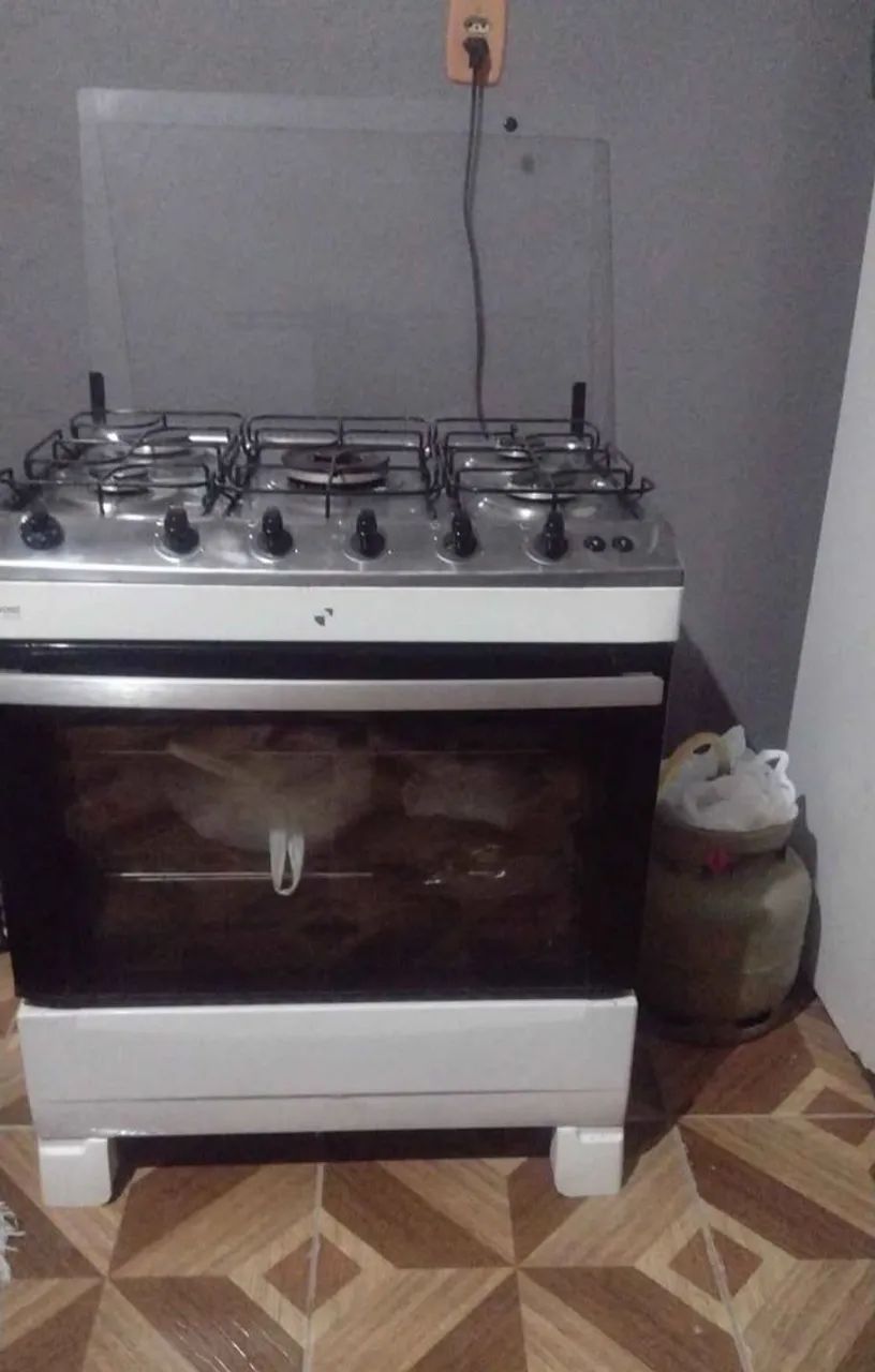 Fogao 5 bocas conservado!