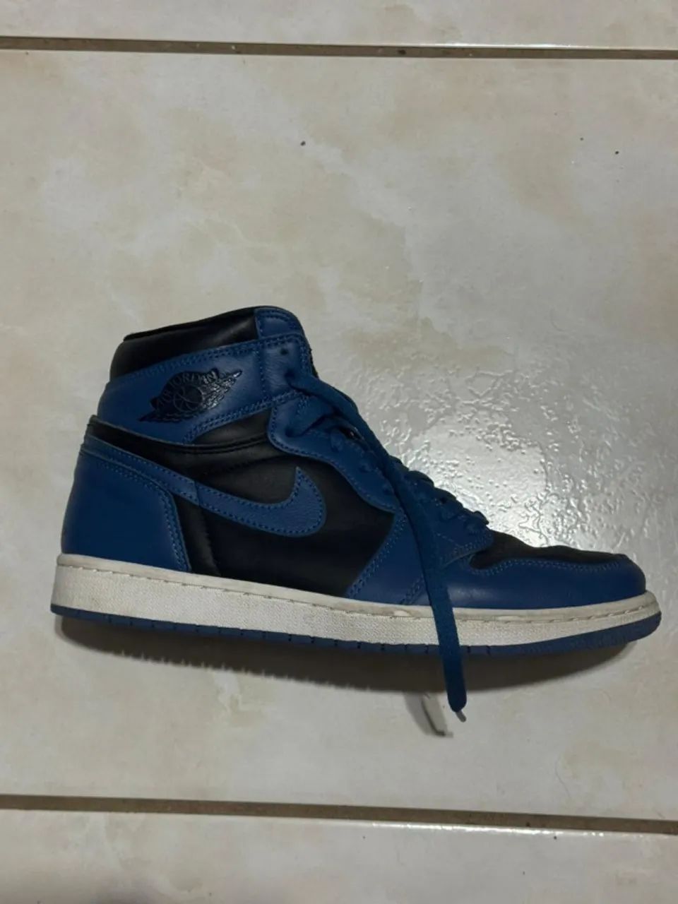 Nike Air Jordan 1 Retro High OG Dark Marina Blue - Foto 4