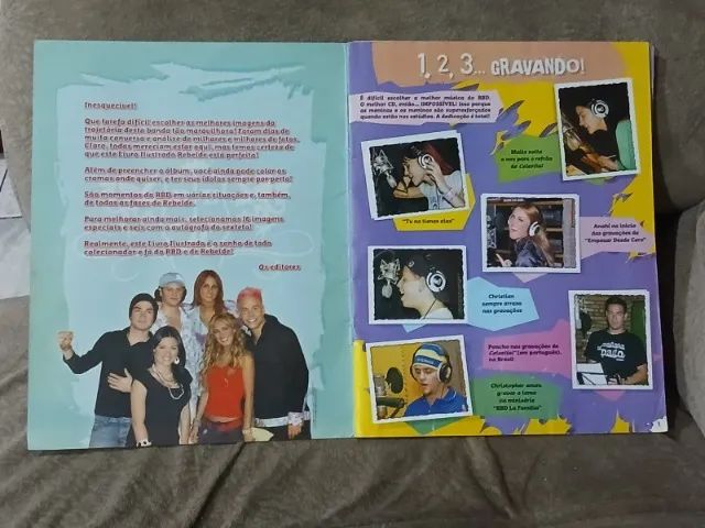 Álbum de Figurinhas RBD Rebelde - Completo - Foto 5