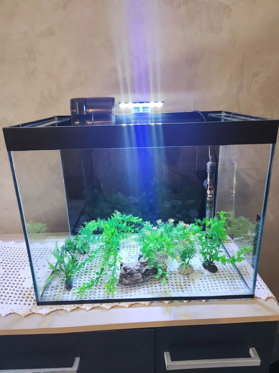 Aquário 60 Litros com Filtro, Luminária, Termostato, Decoração + 30 Produtos Diversos  - Foto 2