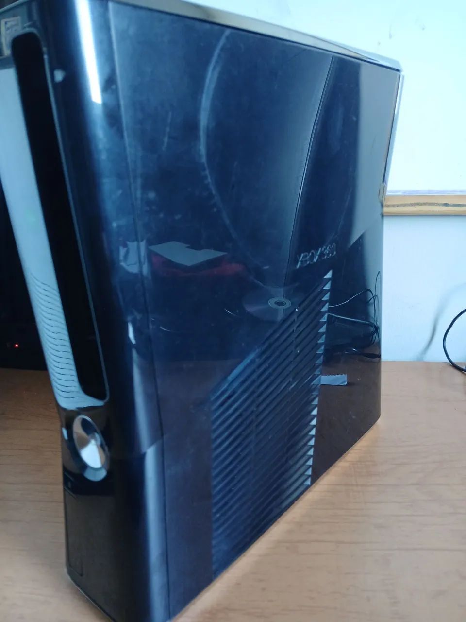 Carcaça xbox360 Black piano  - Foto 2