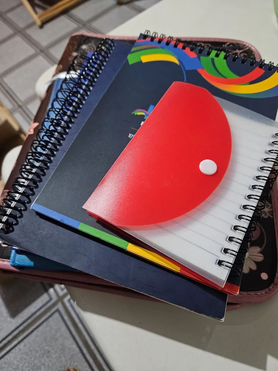 Fichário agenda bloco