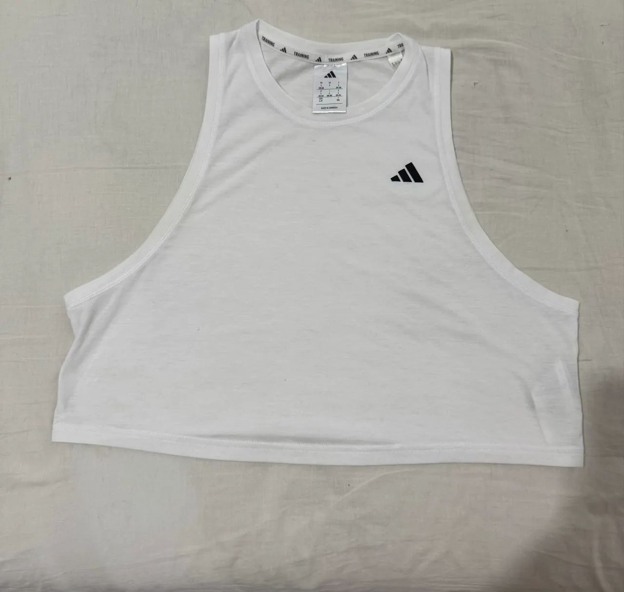 Regata adidas branca 