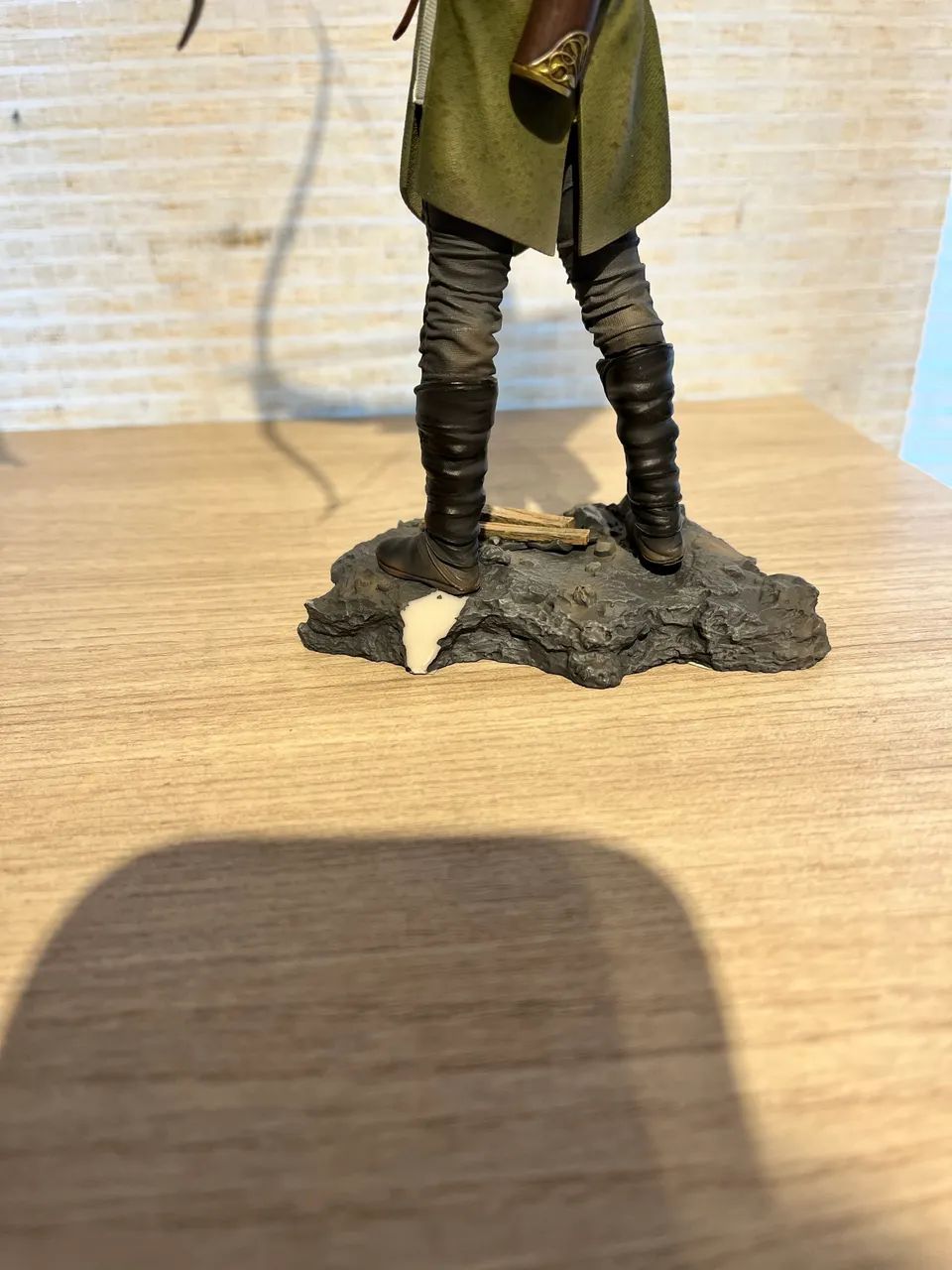 Legolas e Orc Amored Lotr Iron Studios 1/10 DETALHES - Foto 4