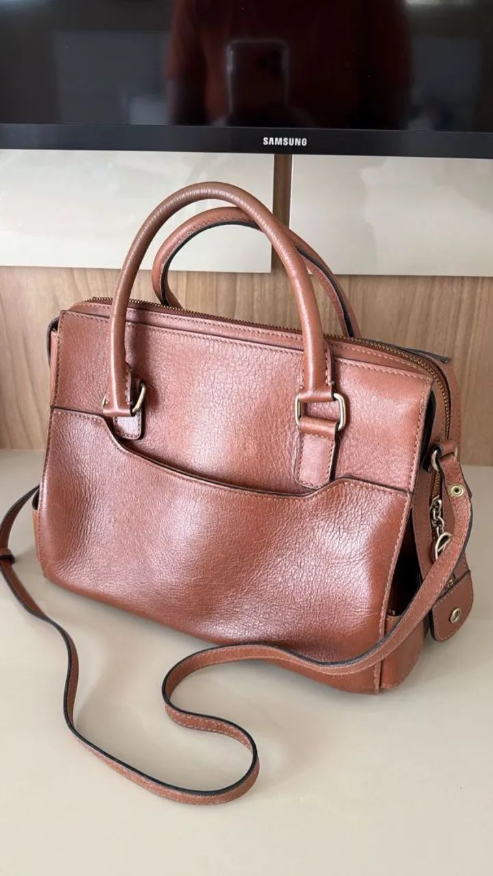 Bolsa de couro  - Foto 5