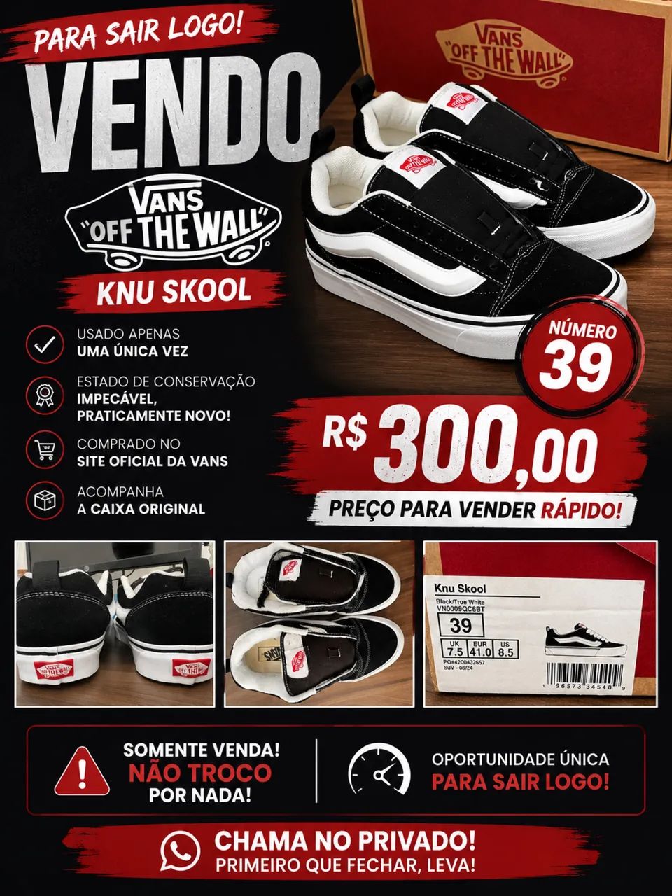 Vans Knu Skool Original | Nº 39 