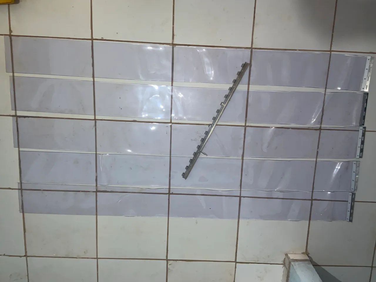 Cortina de pvc transparente açougue  - Foto 3