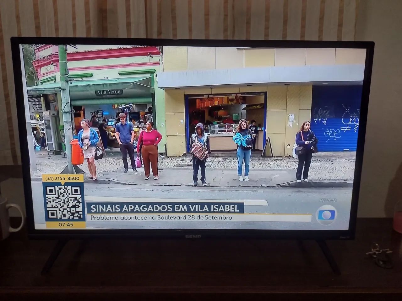 TV 32  LED POLEGADAS" SEMP" ROKU TV (Muito Nova) (ORIGINAL/Android) Wi-fi  completa - Foto 2