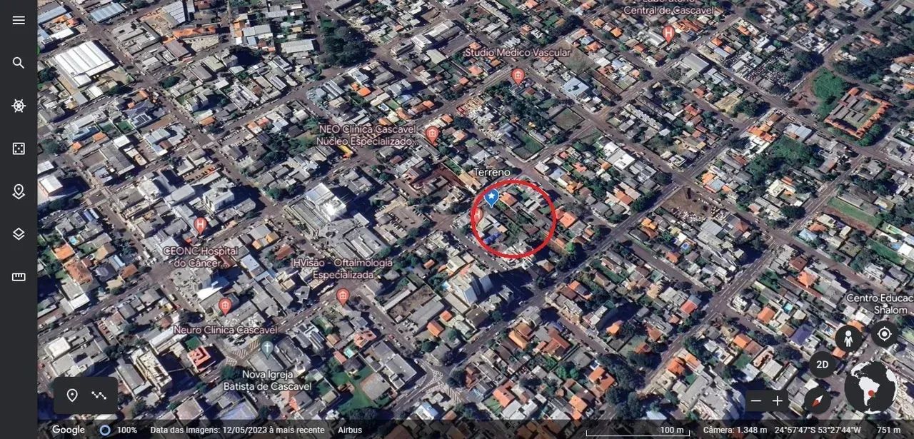 Terreno para venda com 741m - Centro - Cascavel - PR - Foto 3
