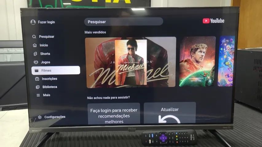 TV Smart philco 32 Roku Disponível - Foto 3