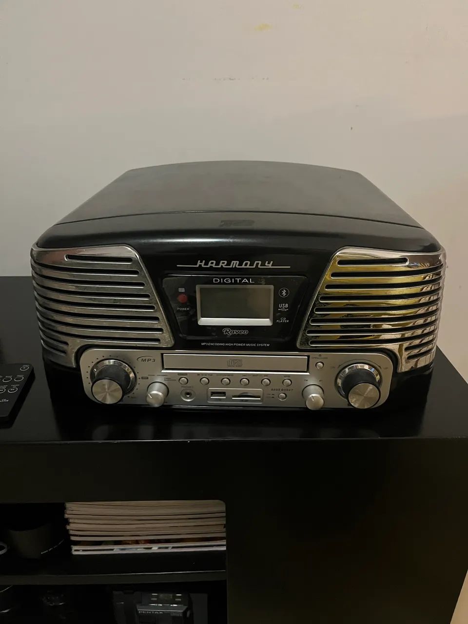Vitrola Raveo Harmony BT Funciona Perfeita - Foto 3