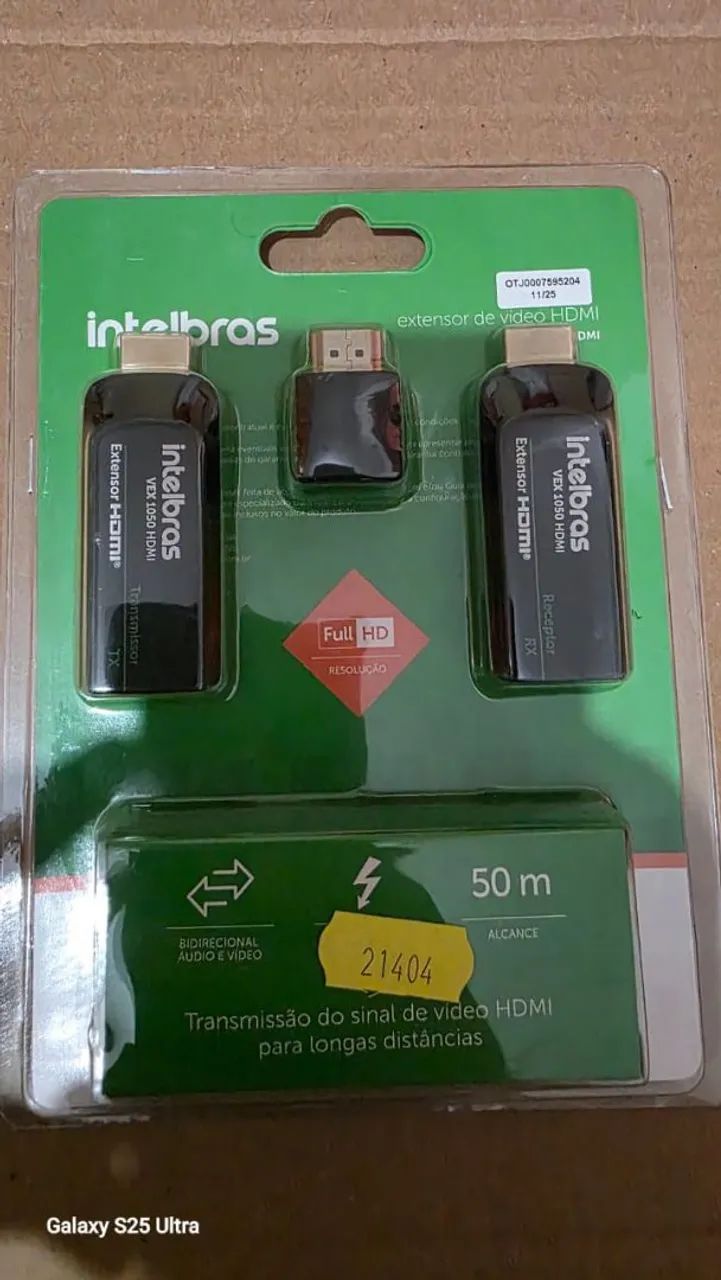 EXTENSOR HDMI TX E RX VEX 1050