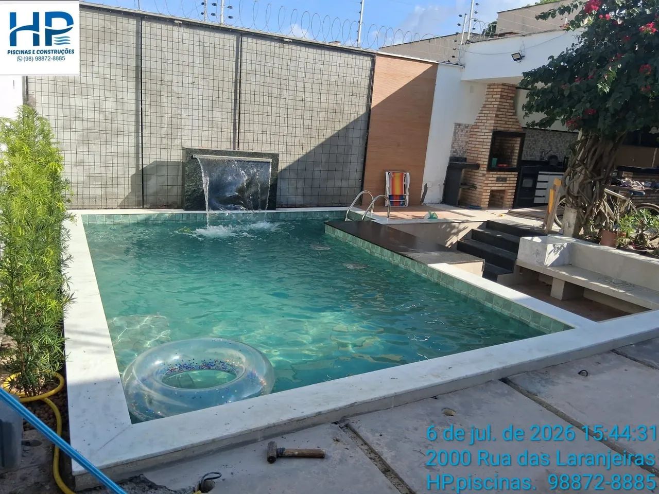 Piscina de alvenaria.  - Foto 4