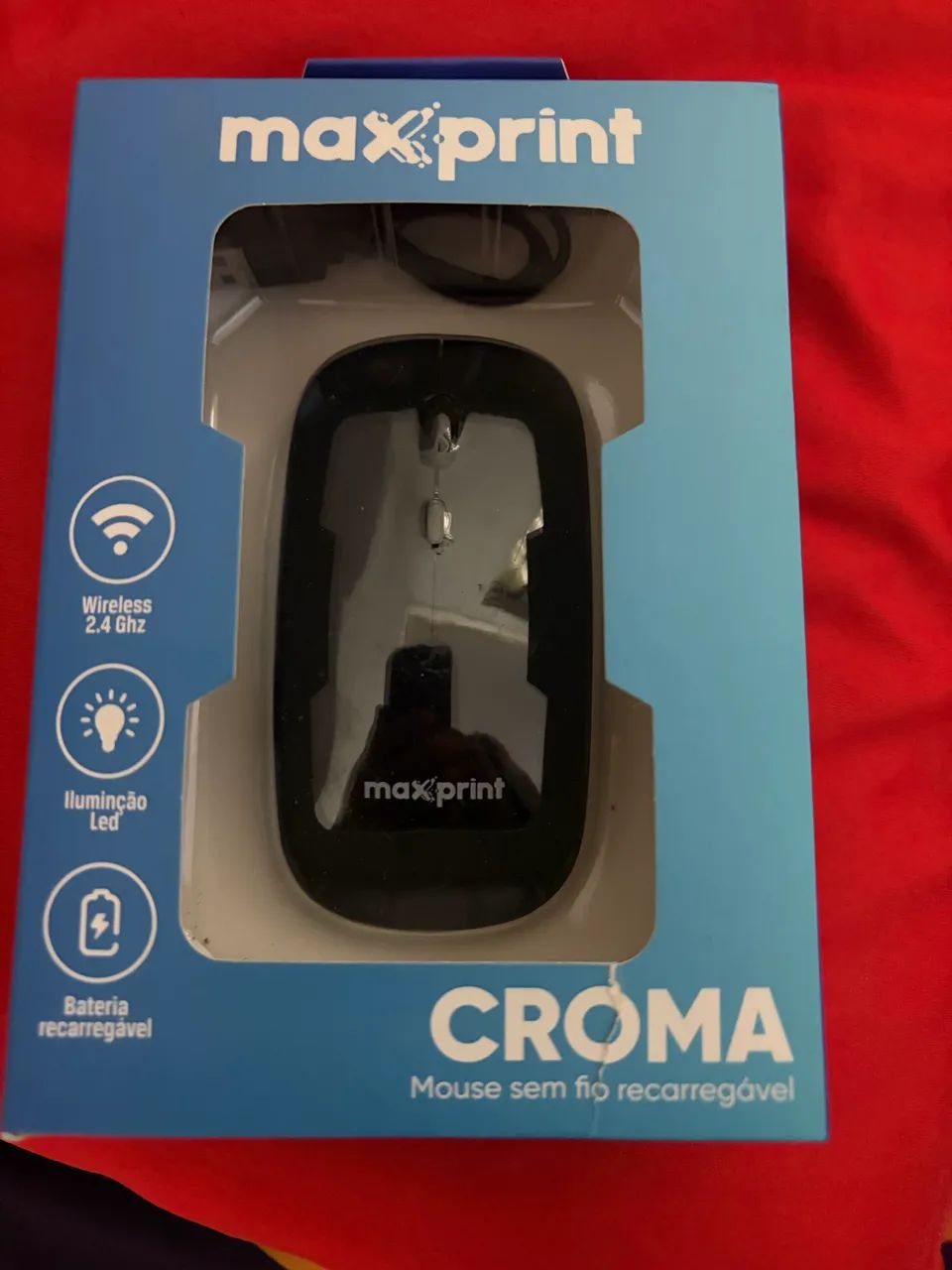Mouse sem fio Maxprint  - Foto 3