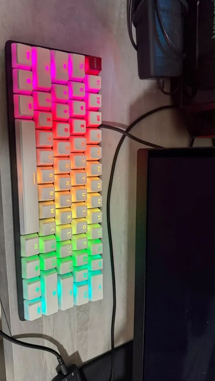 Razer Huntsman Mini Special Edition ? Impecável - Foto 4