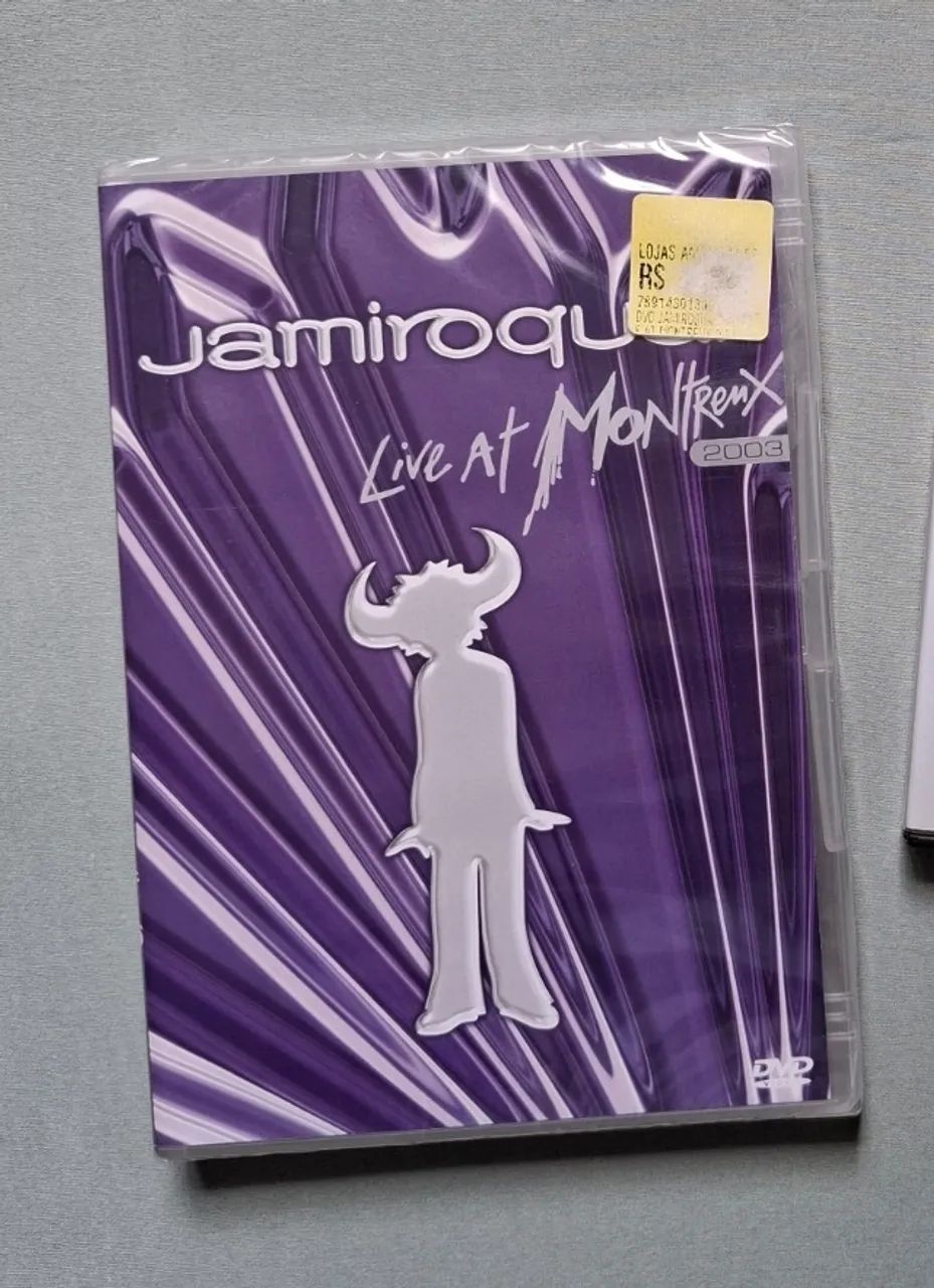 DVD Jamiroquai - Live at Montreux 2003 NOVO LACRADO - CDs, DVDs