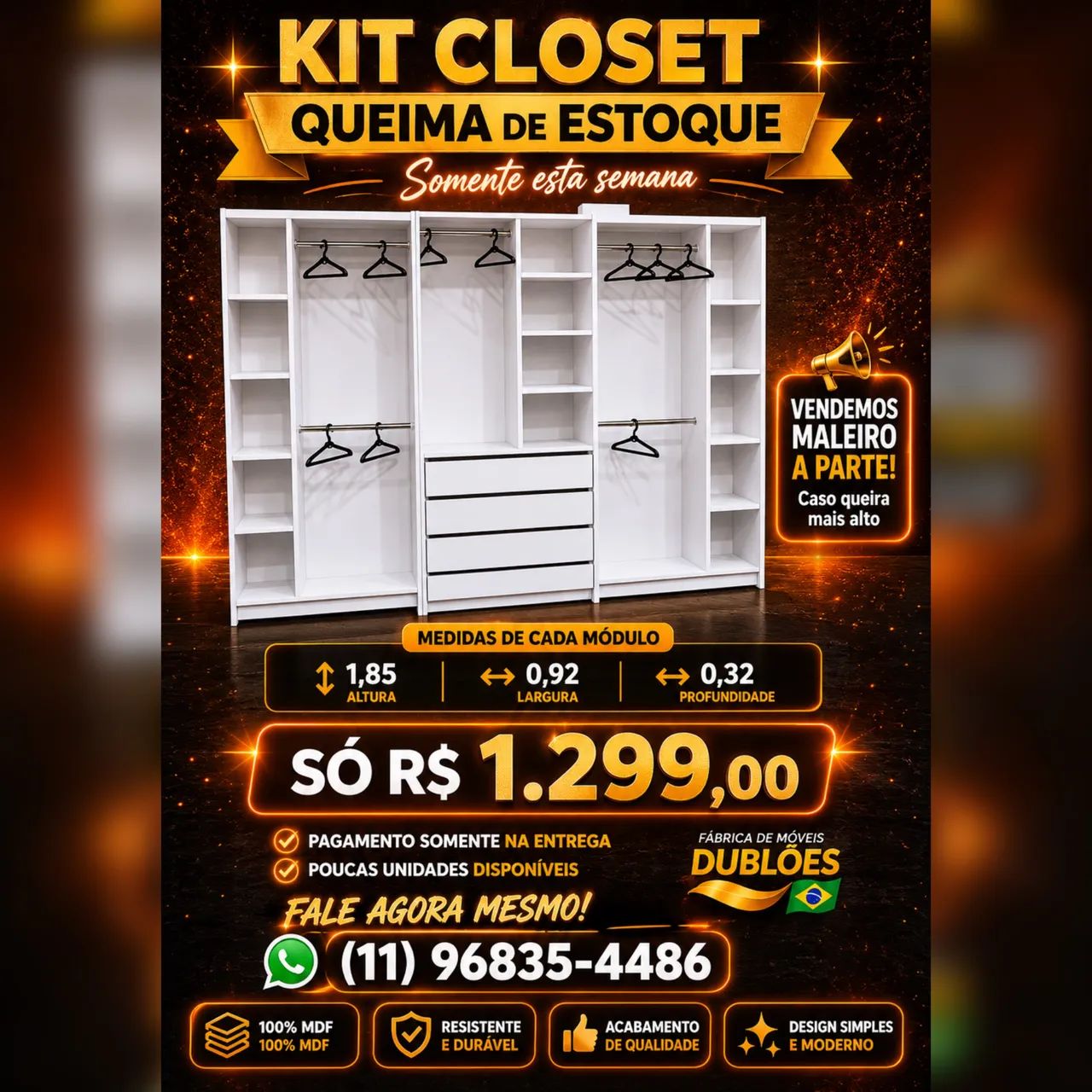 Closet promoção 