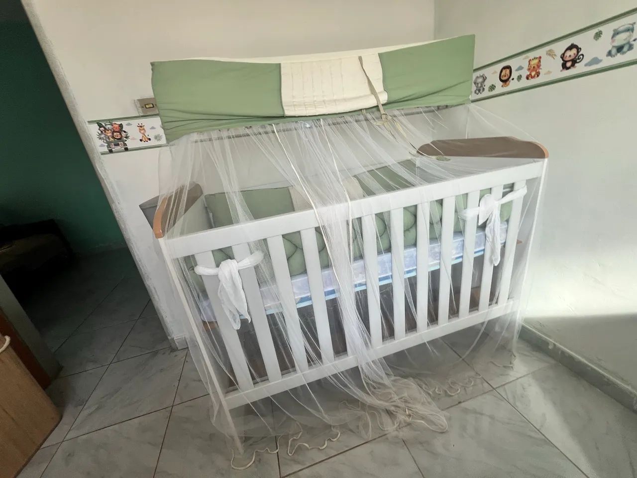 Berço bebê + kit berço  - Foto 2