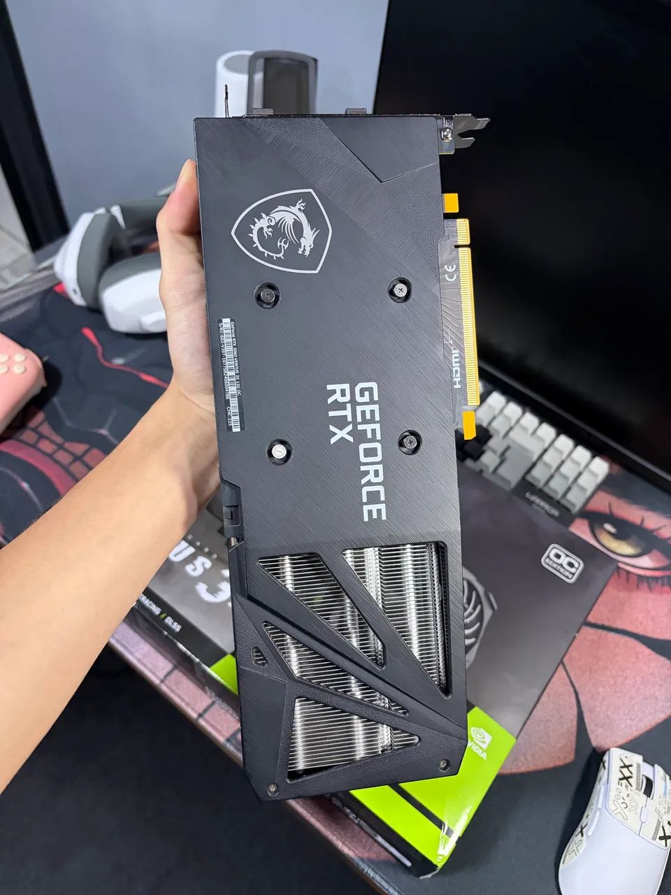 Placa de Vídeo RTX 3060 12gb MSI Ventus 3x - Foto 3