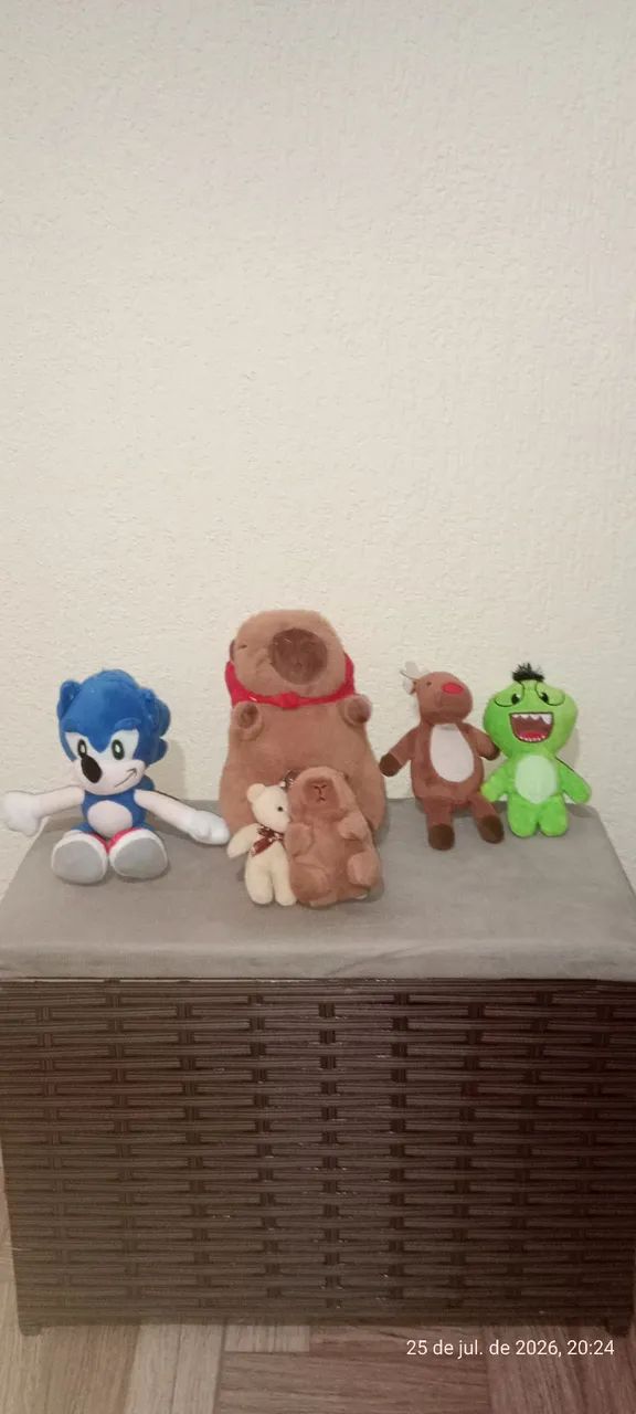 ursinhos de pelúcia variado