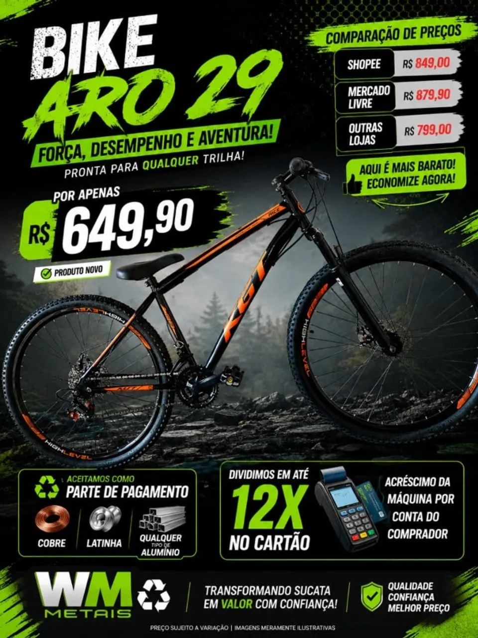 Bicicleta KGT aro 29  - Foto 2