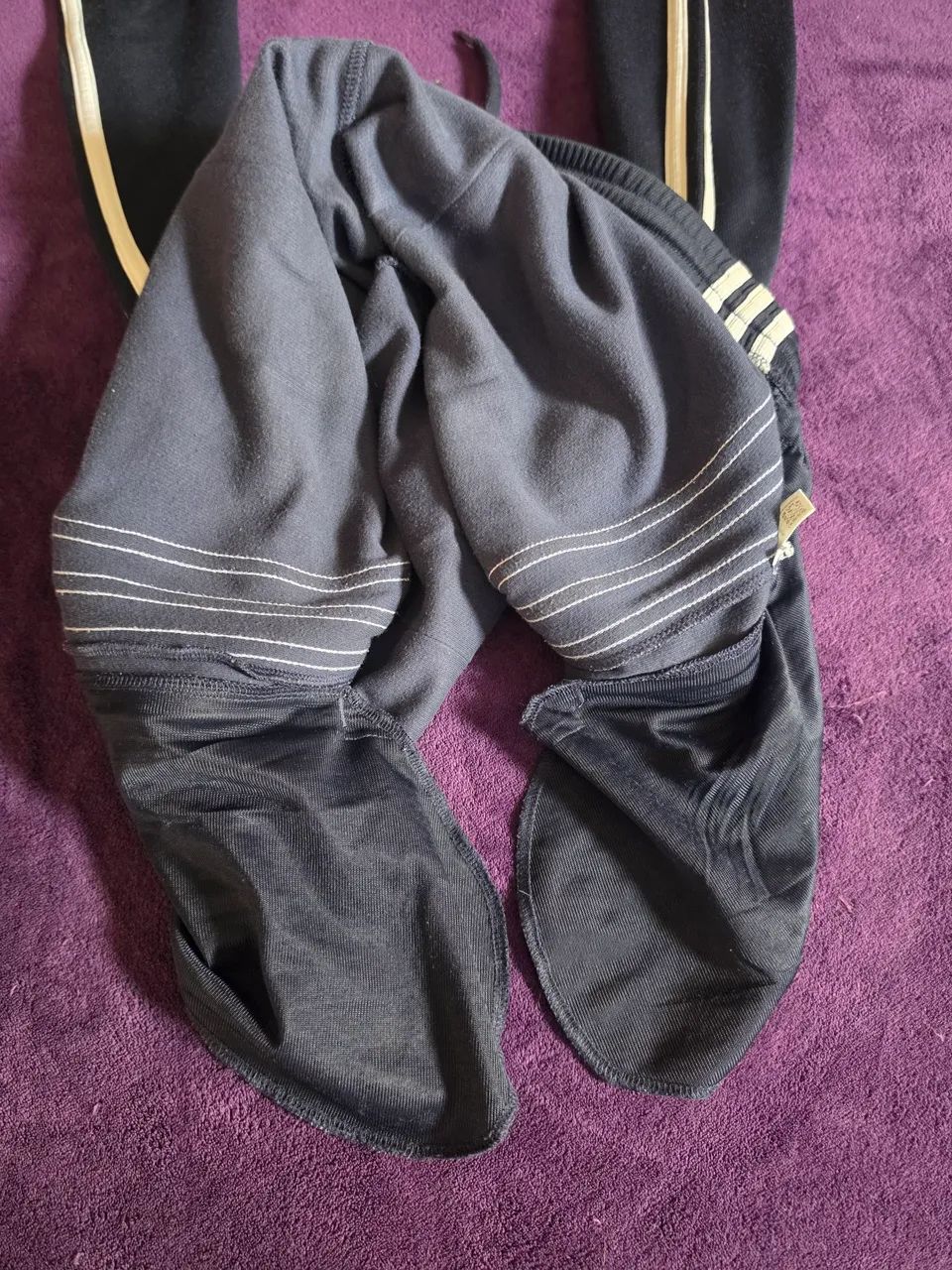 Calça moletom azul marinho  adidas M - Foto 3