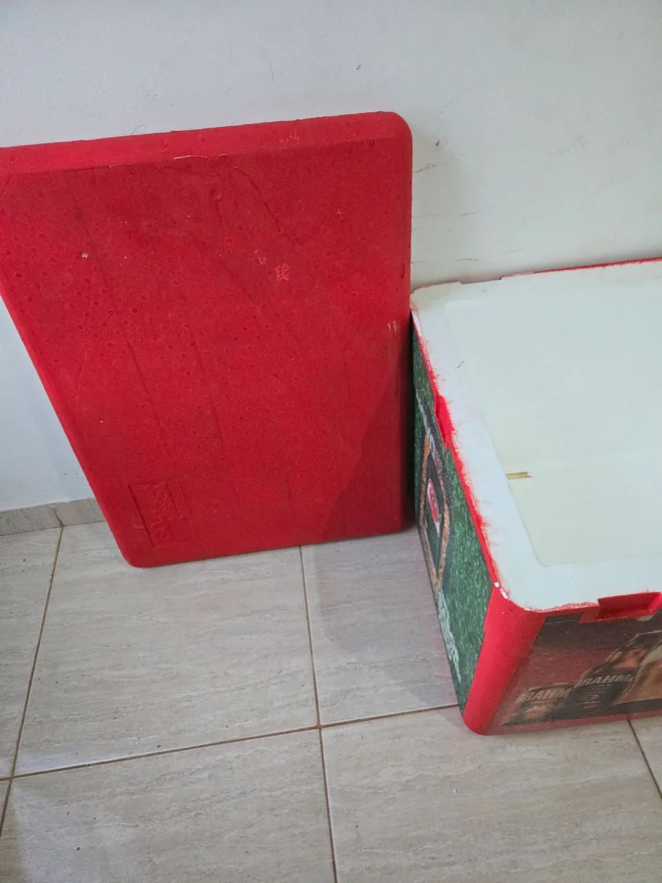 Caixa de isopor nova com Dreno 170 litros - Foto 2