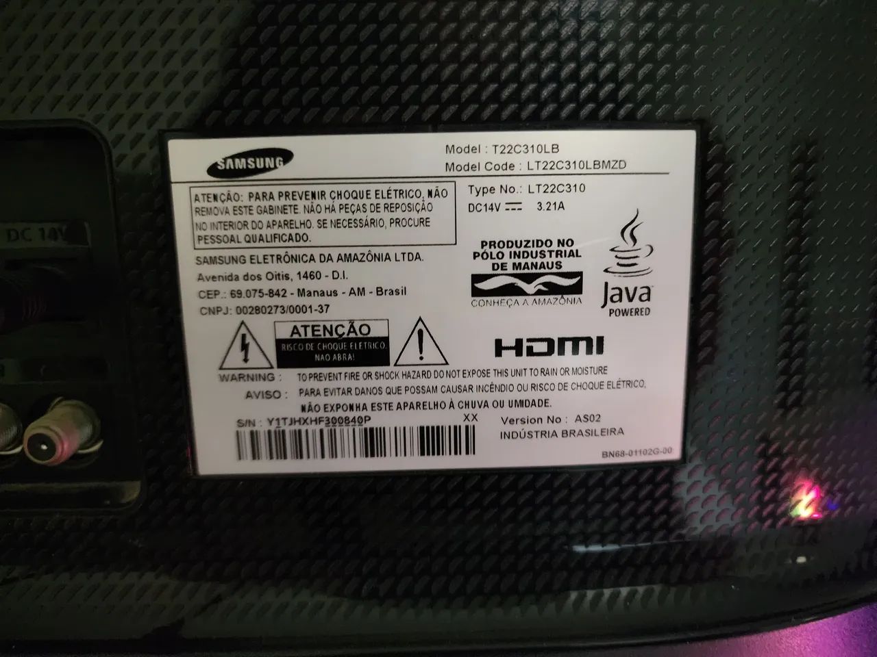 Monitor TV Samsung 21,5 Polegadas  - Foto 5