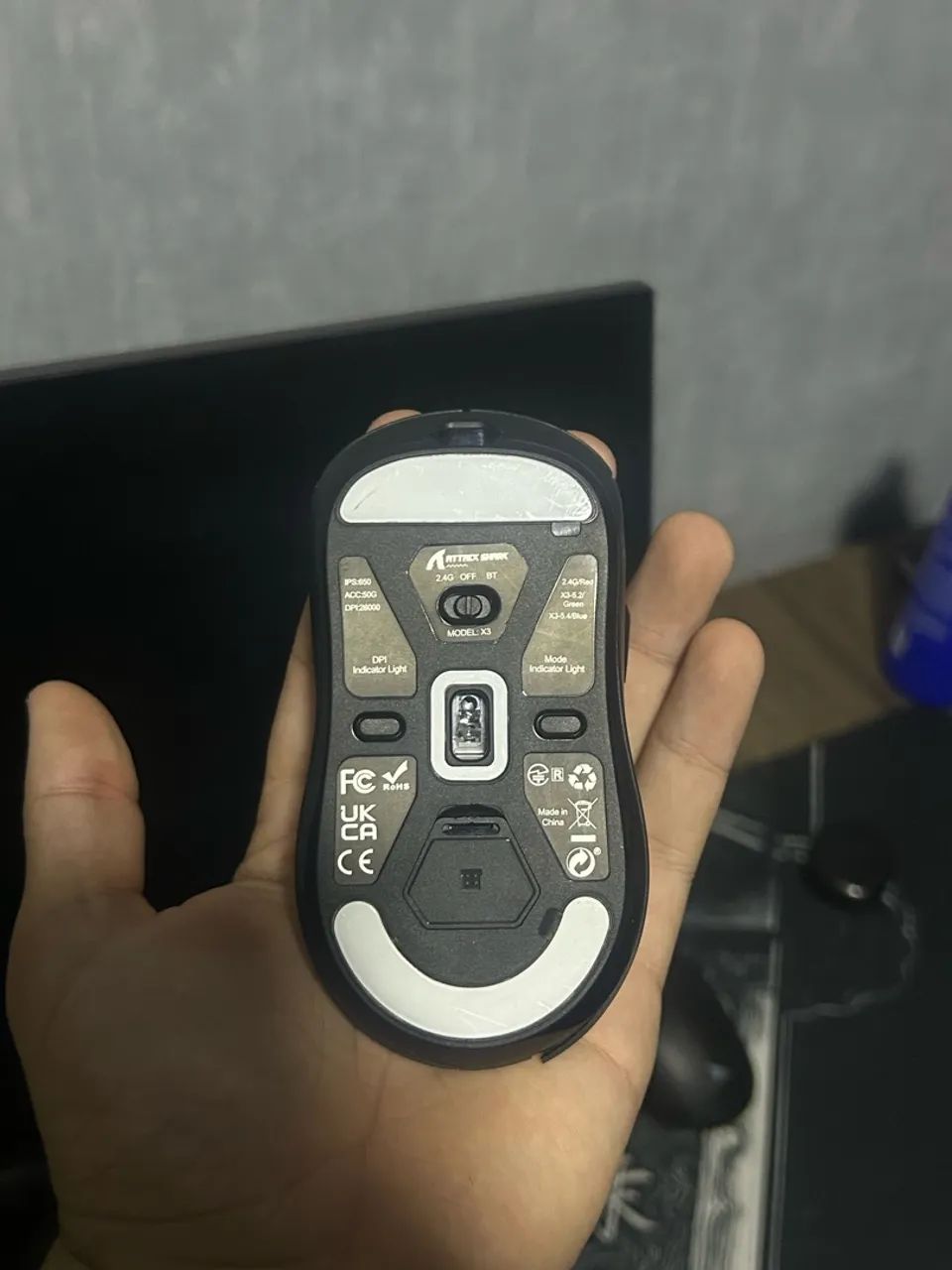 Mouse gamer Attack Shark X3 - Foto 3