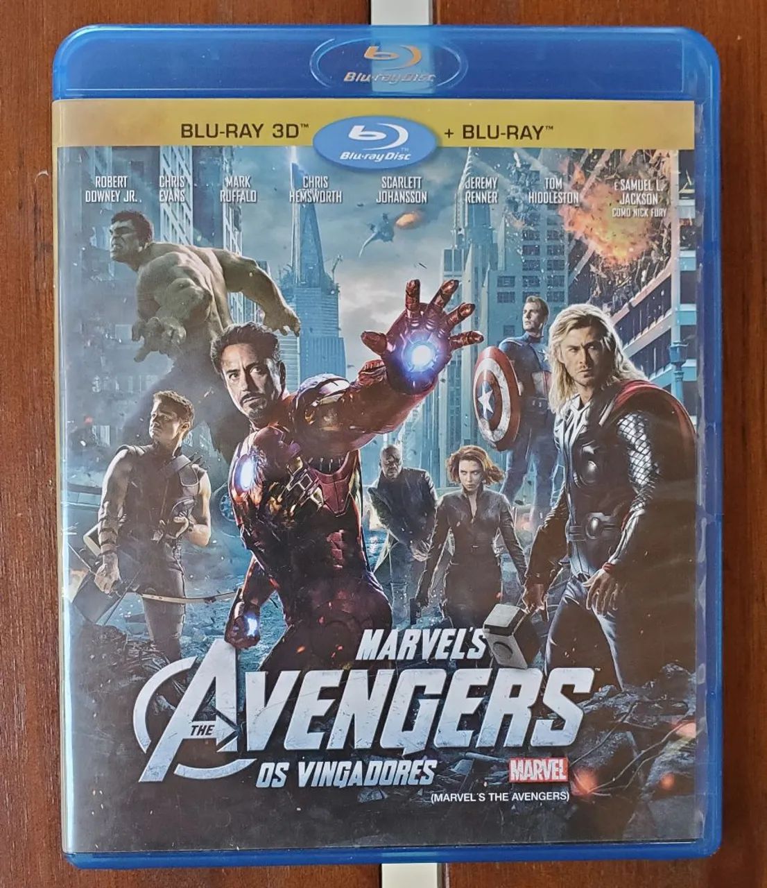 Bluray 3d Vingadores 1
