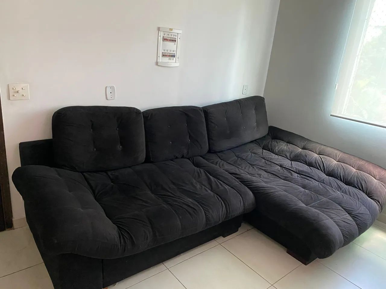 Sofa 3 metros usado - Foto 4