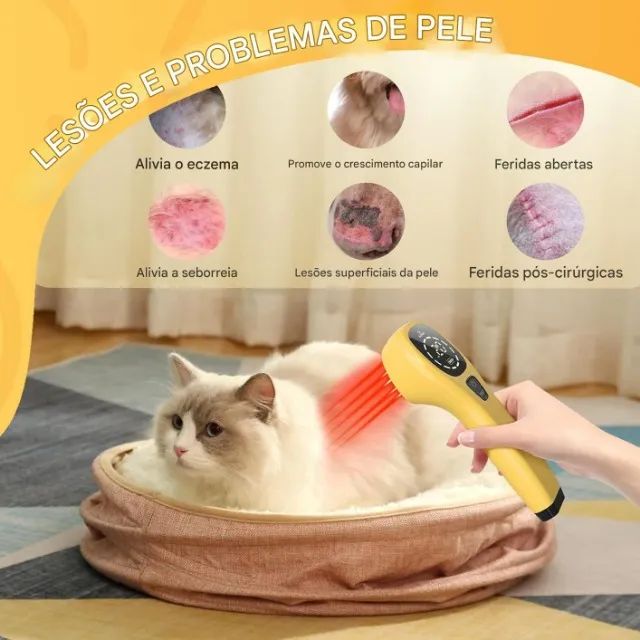 Laser para Terapia Para Cães e Gatos - Novo - Na caixa - Foto 4