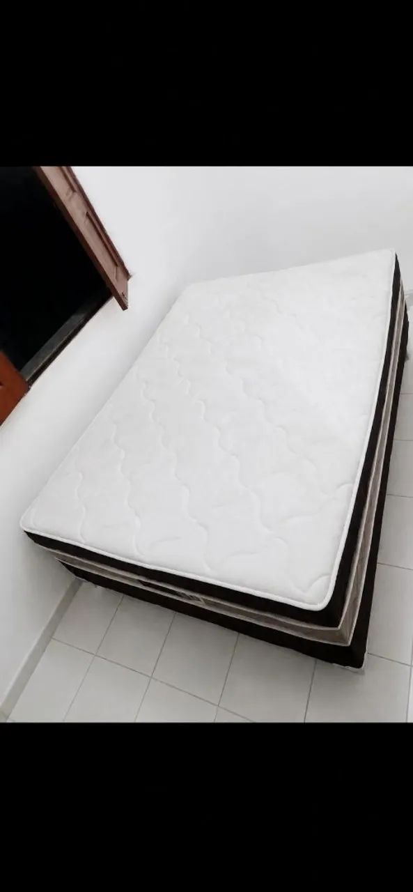 Cama box de casal com cabeceira inclusa  - Foto 2