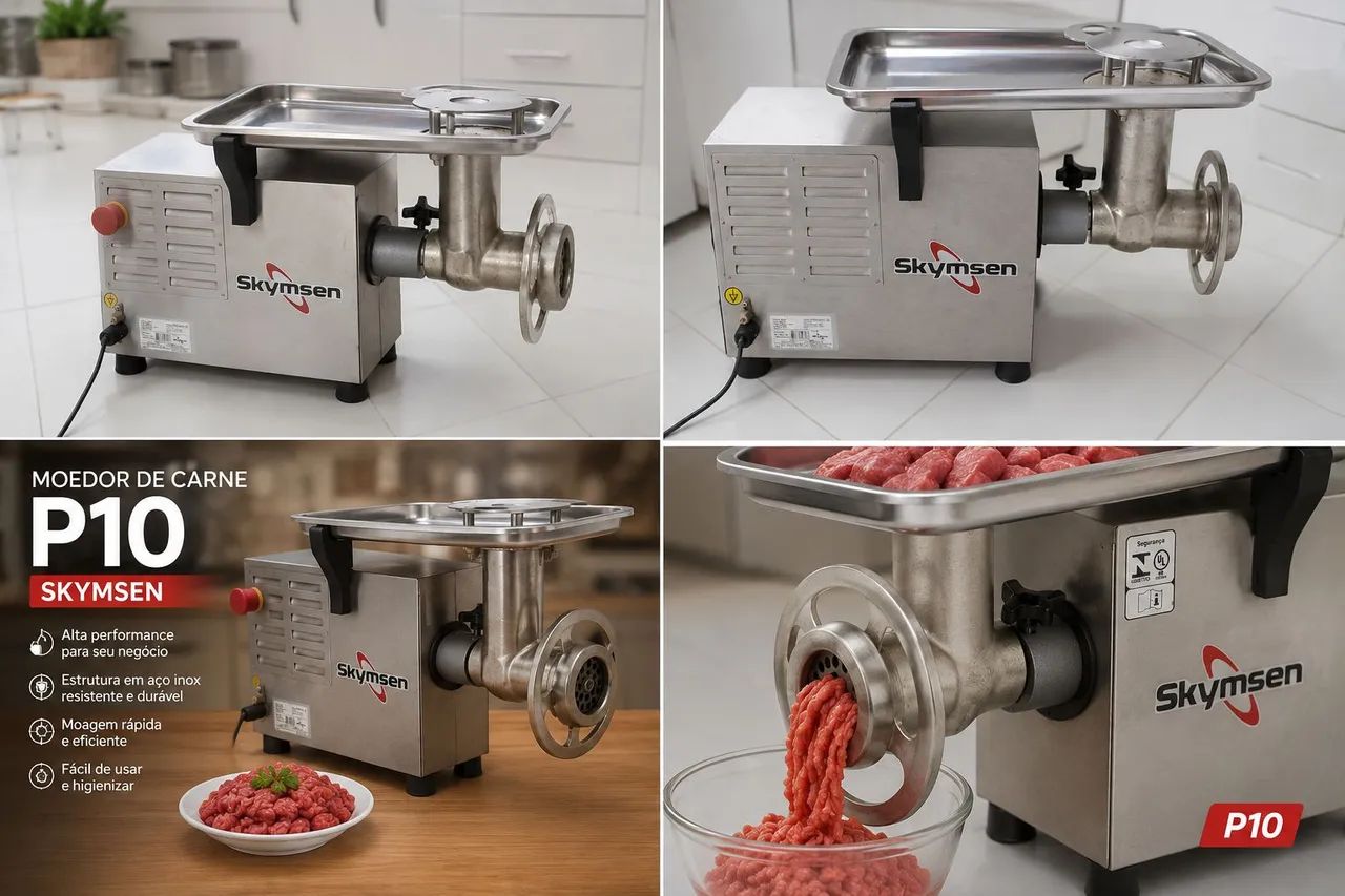 Skymsen P10 - Moedor de carne profissional 