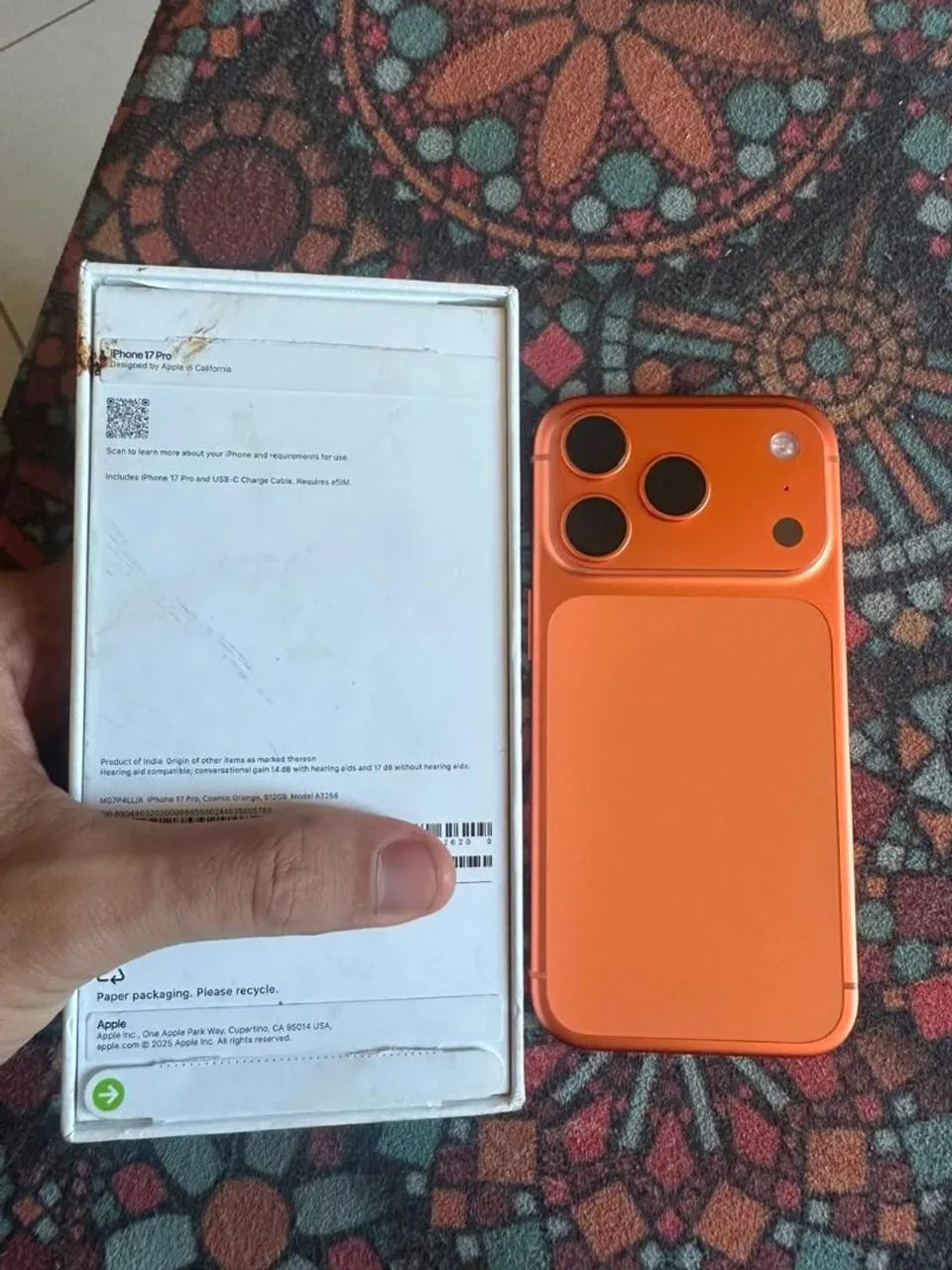 Iphone 17 pro 512gb NOVO - Foto 4