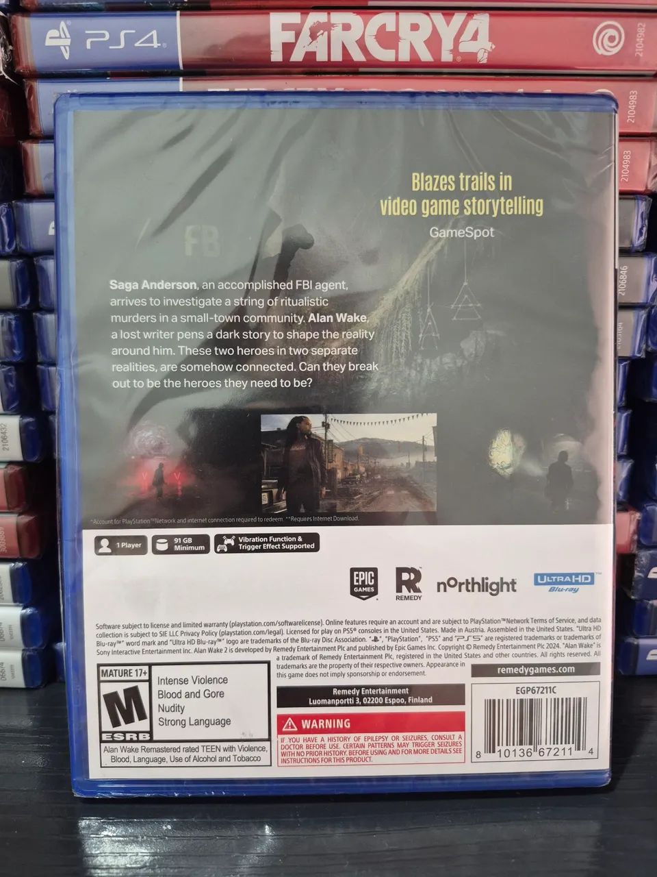 Alan Wake 2 Deluxe Edition - PS5. - Foto 3
