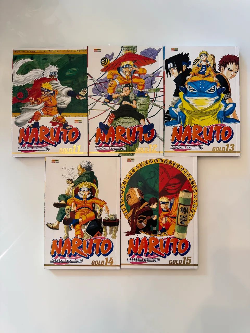 Mangas Naruto Gold (11 ao 15)
