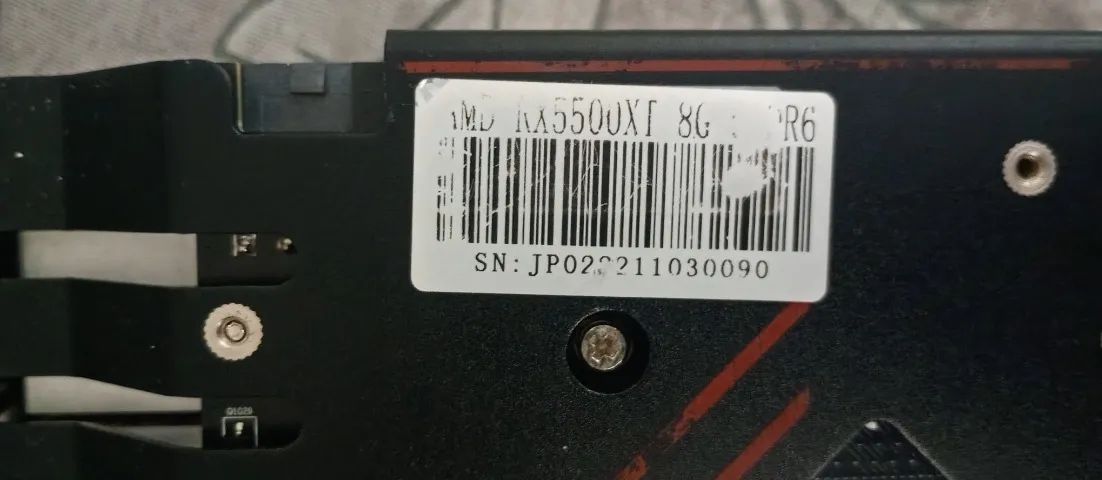 Placa de video com defeito 