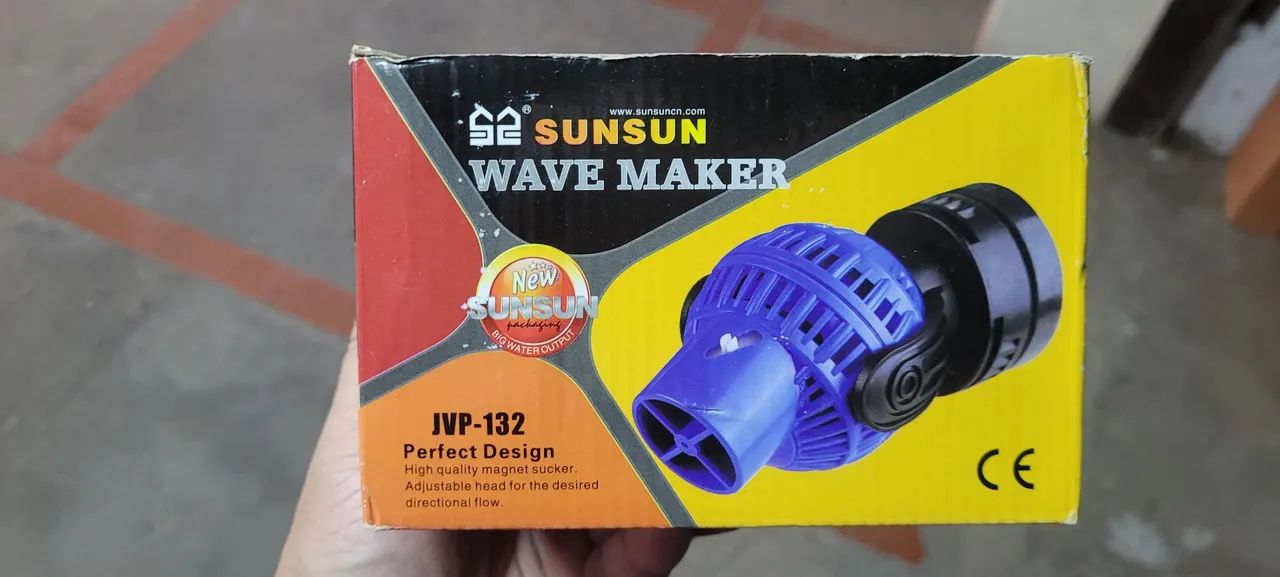 MOVIMENTADOR DE ÁGUA WAVEMAKER 8000L/H SUNSUN JVP-132  - Foto 2