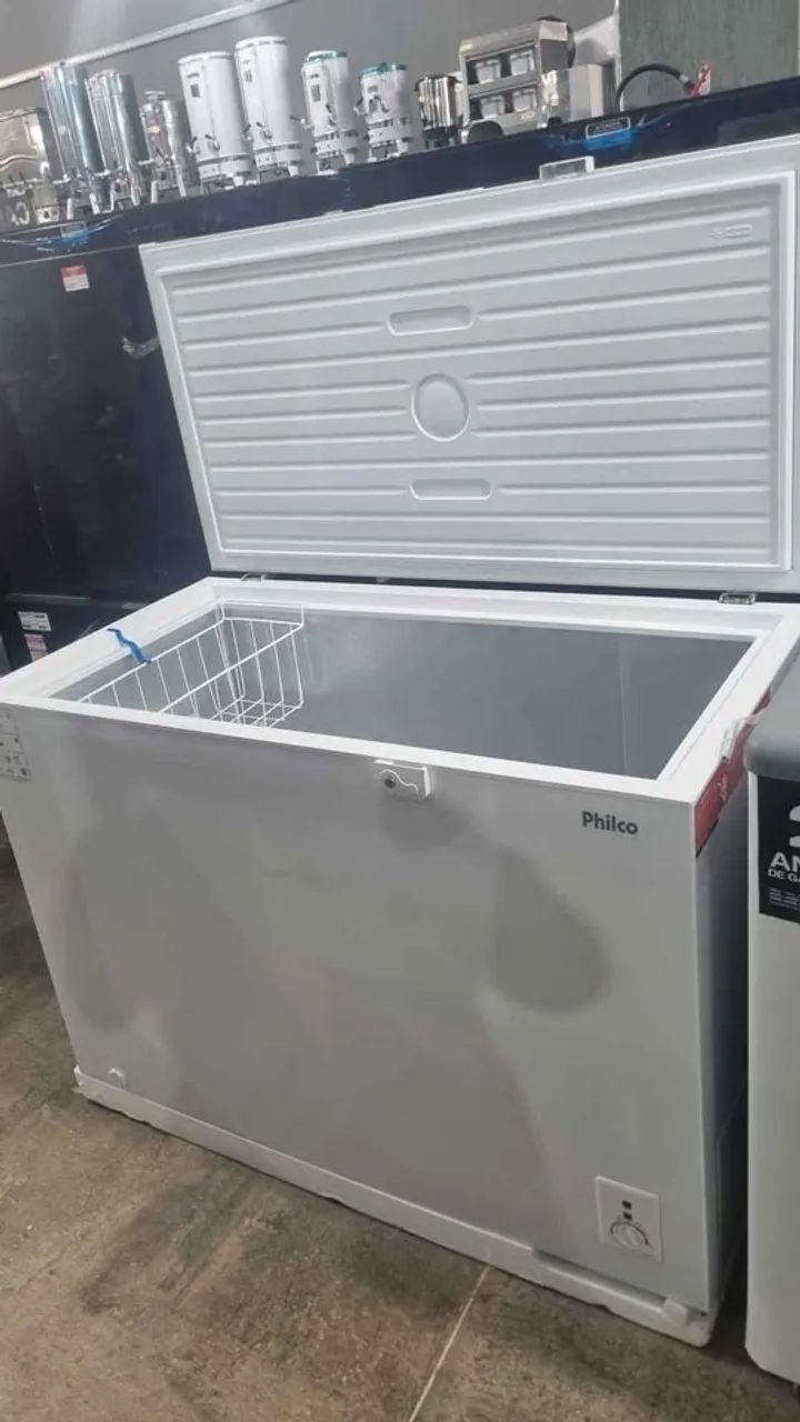 FREEZER HORIZONTAL PHILCO 299 LITROS- NOVO