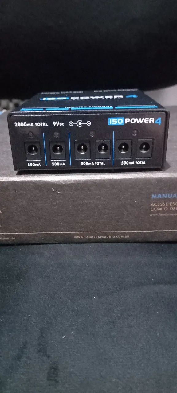 *FONTE LANDSCAPE ISOPOWER 4 (BIVOLT AUTOMÁTICO)*<br><br>COM SAÍDAS ISOLADAS<br><br>COM SAÍDAS ISOLADAS - Foto 2