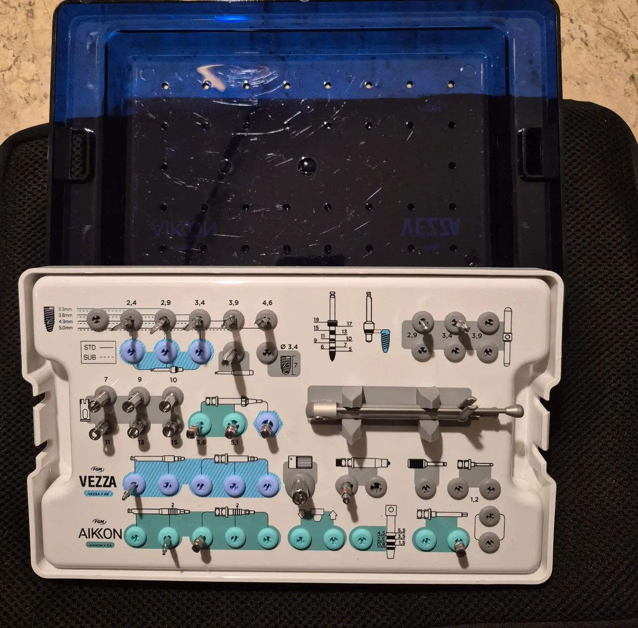 Kit Protético e Cirúrgico FGM - Vezza/Aikkon - Foto 2