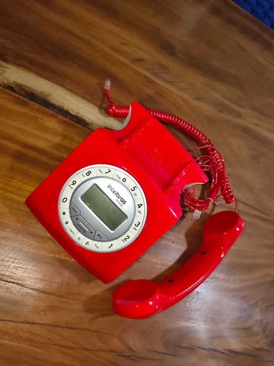 Telefone fixo retrô 