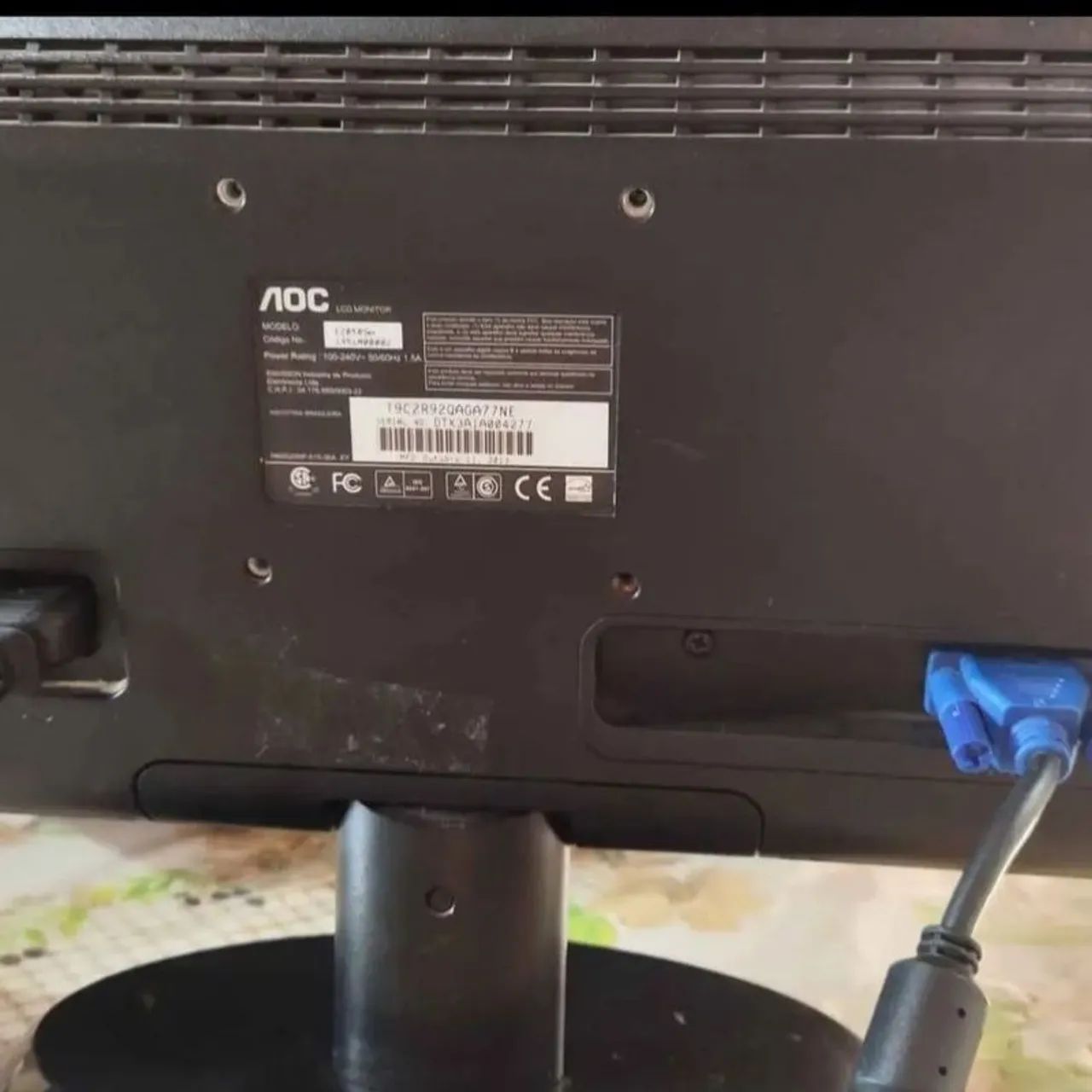 monitor aoc - e2050swn - Foto 4